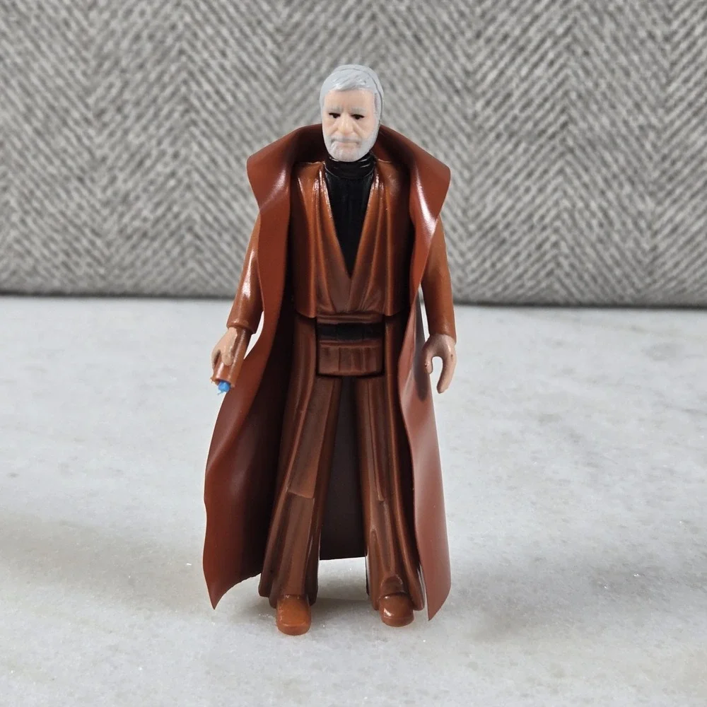 VTG 1977‎ Kenner Star Wars Obi-Wan Kenobi Gray Hair Variant Complete Telescoping